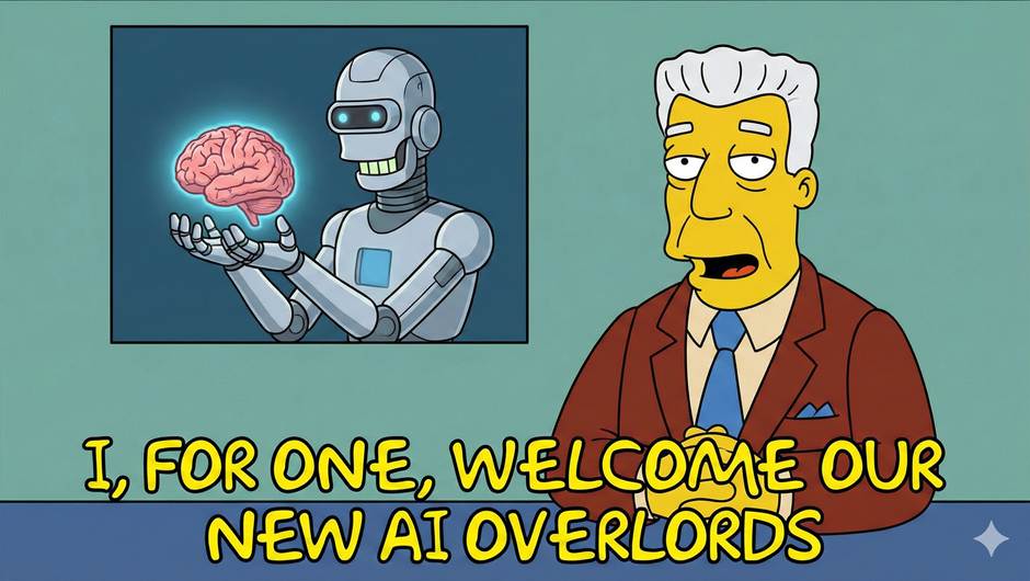 I for one welcome our new AI overlords