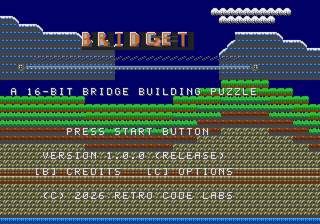 Bridget title screen