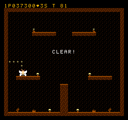 A cave lit from wall to wall after the last firefly is caught